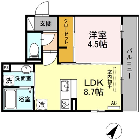 ベローナの物件間取画像